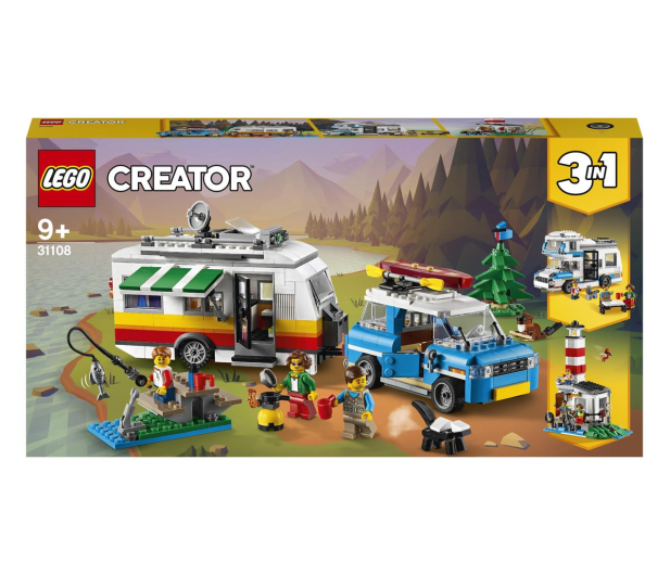 LEGO Creator 31108 Wakacyjny kemping z rodziną - 563462 - zdjęcie